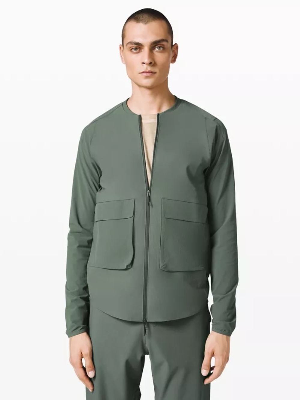 Men's Lululemon Lab Siffra Hybrid Long Sleeve Shirt Jacket